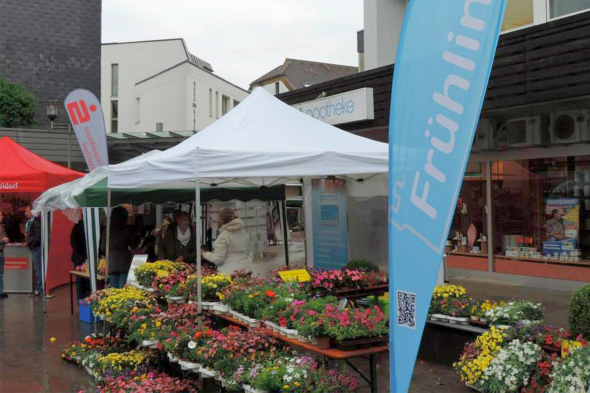 Hochdahler Markt Blumen